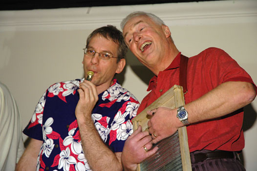 Twan & John jamming together