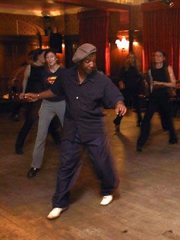 Steven Mitchell - leading the class