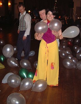 Lots of balloons (in all the right places)