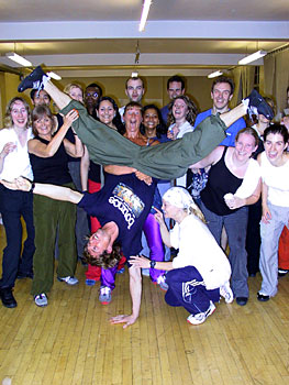 The Advanced class with David and Asa # 1