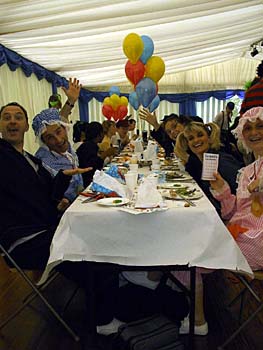 Saturday night 'Kids' dinner party (table 3)