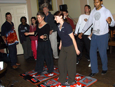 B and Penny (Eddie and Jonathan in training behind)