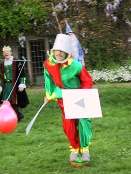 Sir Suckalot goes to battle!