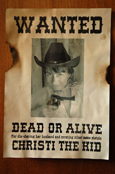 Wanted Poster - Christi