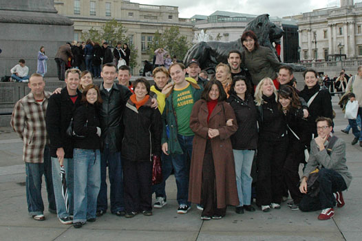Group at Trafalgar Square