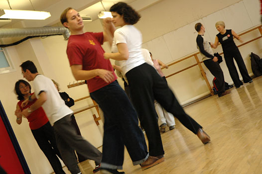 Nick & Denise in class