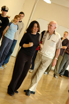 Sylvia & Dean in class #2