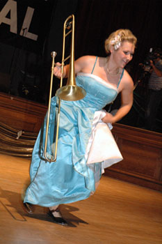 Gunhild tap dancing