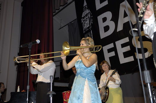 Gunhild on Trombone