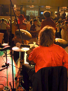 Fredrik on Drums