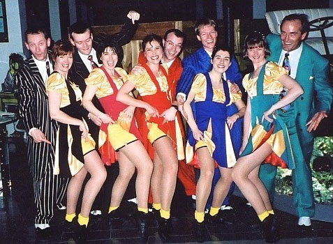 The group at Prague Dance Festival, Czech Republic (April 2000).